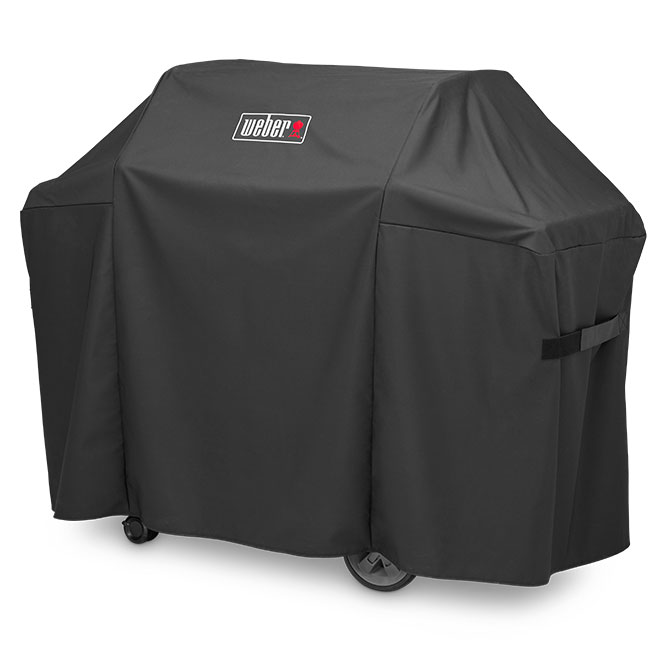 Weber Genesis 300 60-in Black Polyester Gas BBQ Cover
