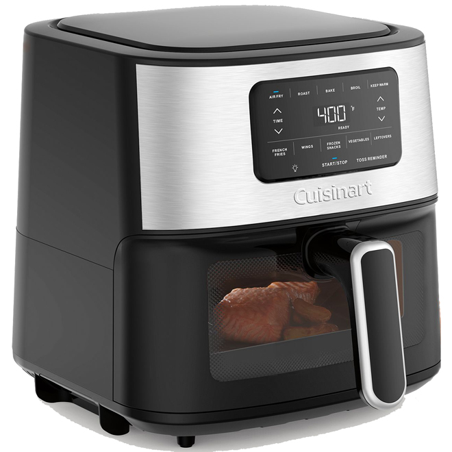 Cuisinart Black/Silver 5.6L Counter Air Fryer AIR200C RénoDépôt
