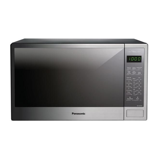 Panasonic Genius Countertop Microwave Oven - 1.3-cu ft - Stainless Steel