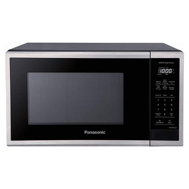 Panasonic Compact Microwave Oven - 1.1-cu ft - 1000 W - Stainless Steel