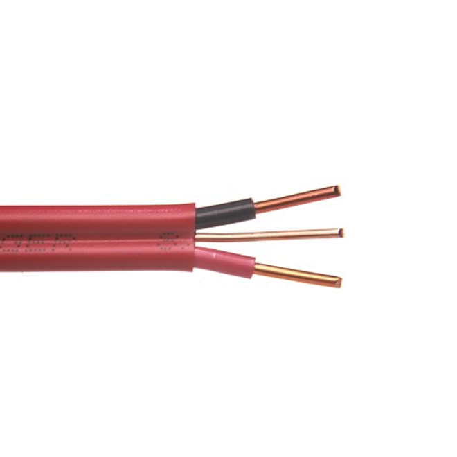 Southwire Romex Simpull Orange Jacketed NMD90 10 Gauge 3-Conductor