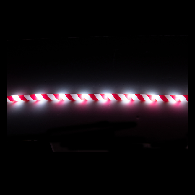 Cordon lumineux DEL, 15' x 76 lumières, rouge RL15-RD