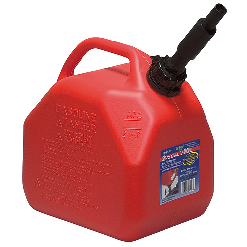 Scepter Gasoline Tank - Plastic - Red - 10-Litres 07378