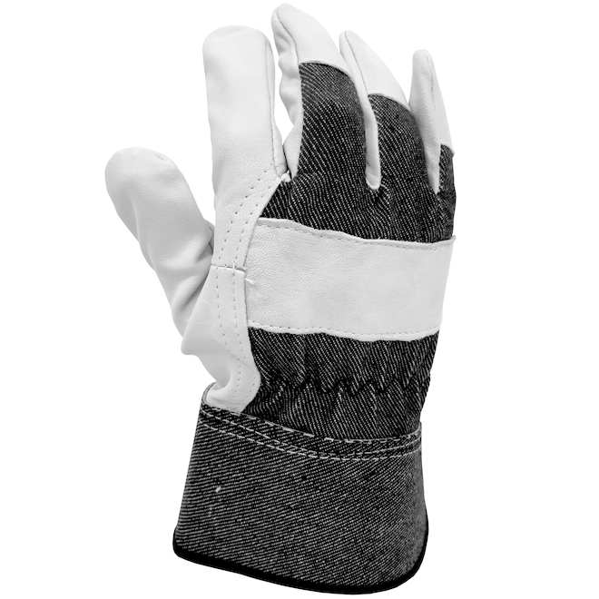Handcrew Working Gloves for Men - Leather - Large/X-Large HG-3215LX