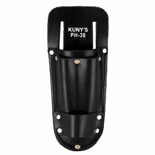Kuny's Utility Knife Holder - Black - Leather - 9-in x 3 1/4-in