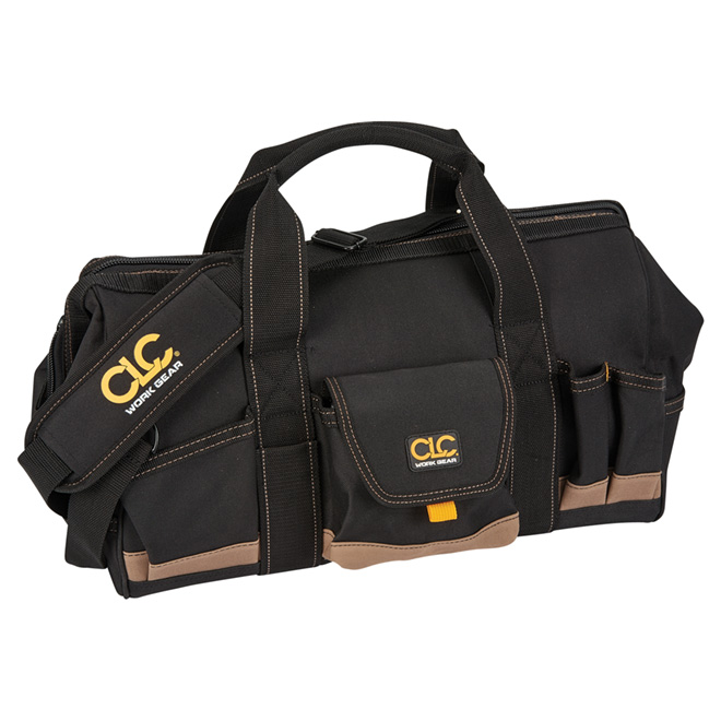 Kuny's Megamouth Tool Bag Polyester 31 Compartments Black 11in