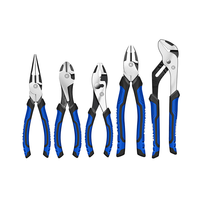 Kobalt 5 Piece Pliers Household Tool Set General Repair Kit 55754 for sale online