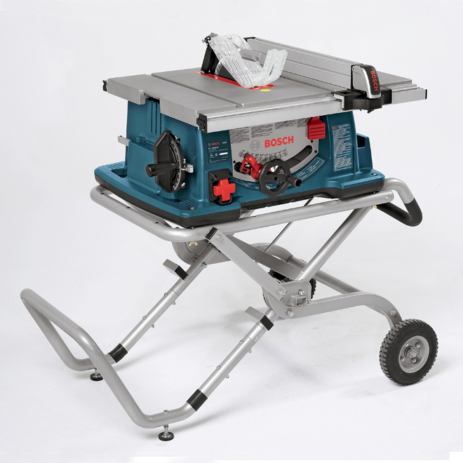 Table Saw With Gravity Rise Tm Wheeled Stand 10