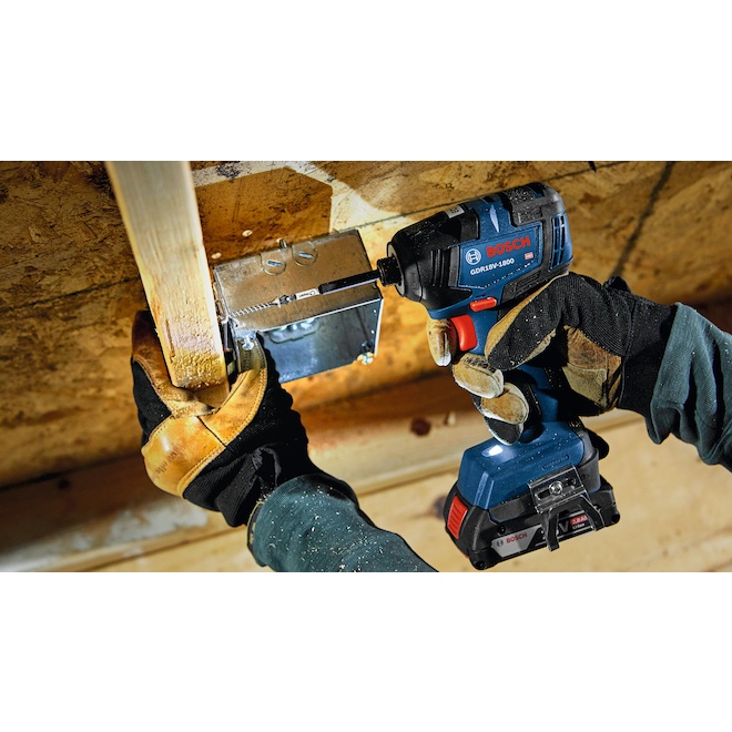 Bosch 18V 2 Tool Combo Kit with Impact Driver Drill Driver and 2