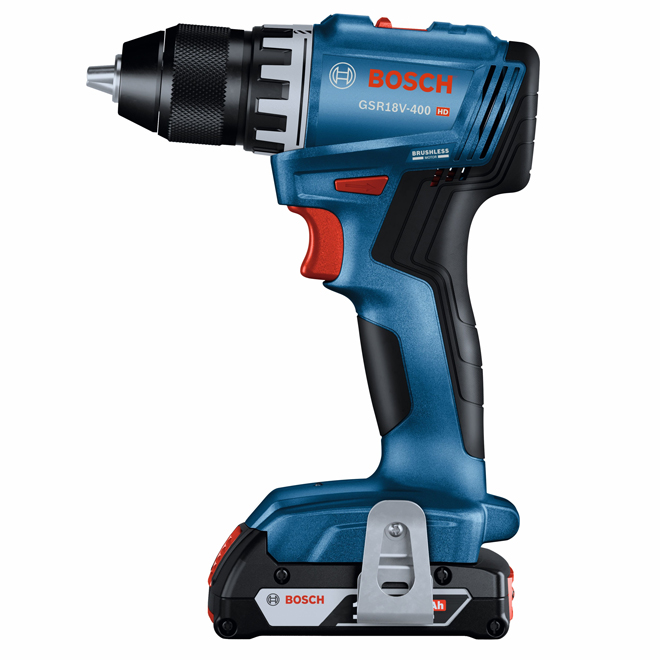 Bosch 18 V Compact Brushless 1 2 in Drill Driver Kit with 2