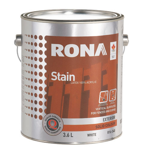 RONA Stain "Solid Finish" Exterior Stain RénoDépôt