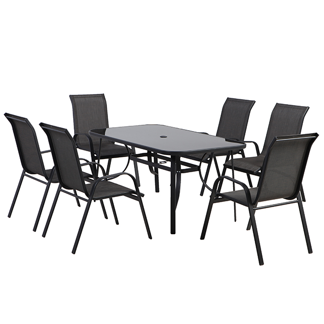 Styles Selections Patio Dining Set Florence - Grey - 6 Places