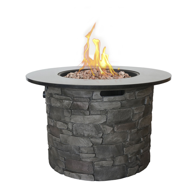 Canyon Ridge Outdoor Round Gas Fire, Is 50 000 Btu Good For A Fire Pit