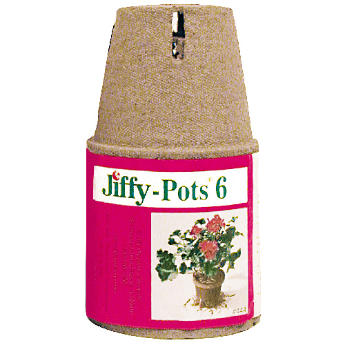 Pots pour semis Jiffy, 4", 6/pqt