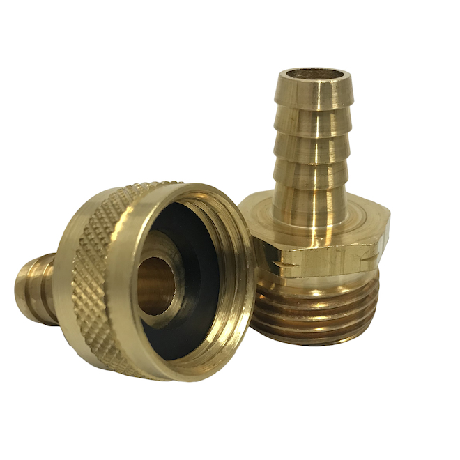 Sioux Chief 1/2-in x 3/4-in Brass Adapter Kit