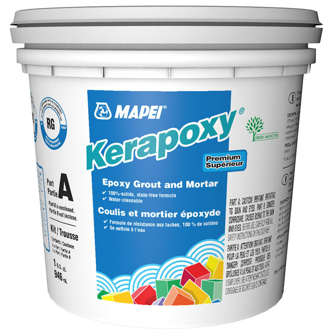 "Kerapoxy" Stain-Free Grout and Mortar 945ml - Bone