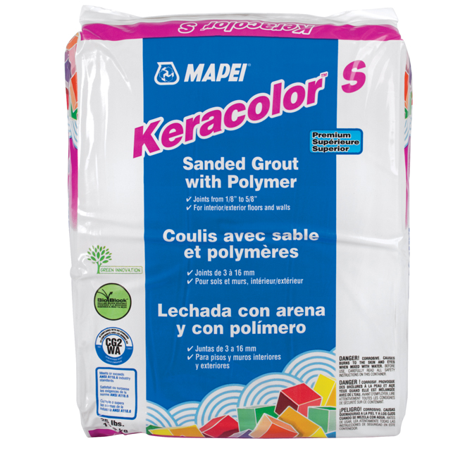 Keracolor S Sanded Grout 11 3kg Pewter Keracolor S Sanded Grout 11 3kg Pewter