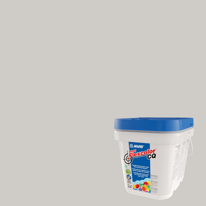 Coulis acrylique prémélangé de qualité professionnelle Flexcolor CQ, Givre, 3,78 L