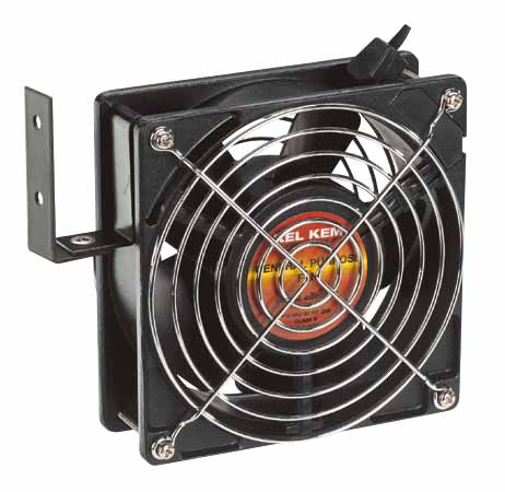 Imperial Circulating Fan - 12 ft Cord - Single Speed - Black - 5-in H x 5-in W x 2-in T