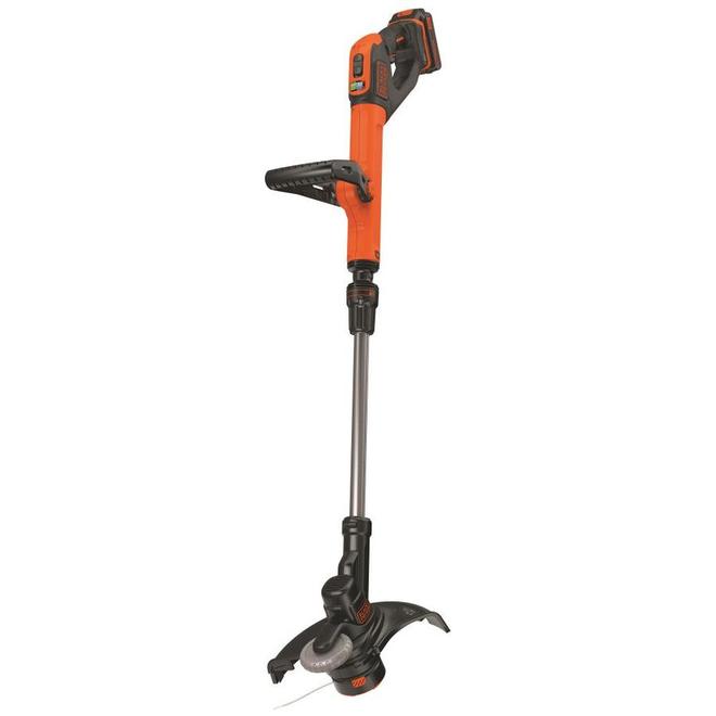 BLACK+DECKER Cordless String Trimmer/Edger - Adjustable Height - Automatic Feed Spool - 20 V (Battery included)