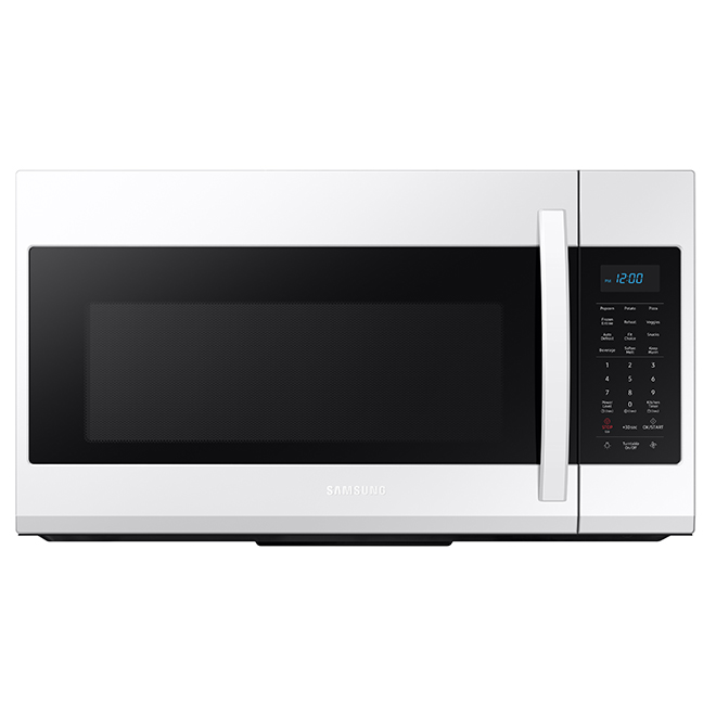 Samsung Over-the-Range Microwave - 1.9-cu ft - White - Sensor Cook