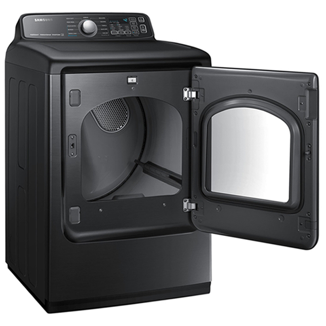 Sécheuse électrique Samsung, Sensor Dry, 7,4 pi³, inox noir DVE50T7455V/AC RénoDépôt Sécheuse électrique Samsung, Sensor Dry, 7,4 pi³, inox noir DVE50T7455V/AC RénoDépôt