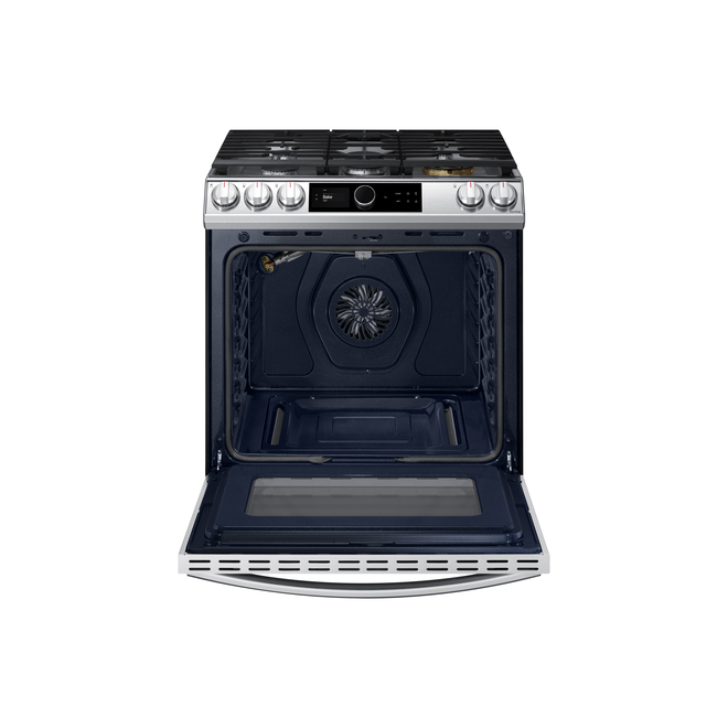 Samsung Slidein Gas Range AirFry Intelligent True Convection