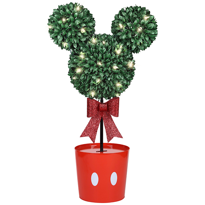 Disney Mickey LED-Lighted Artificial Topiary - 37-in 111287 | Réno-Dépôt