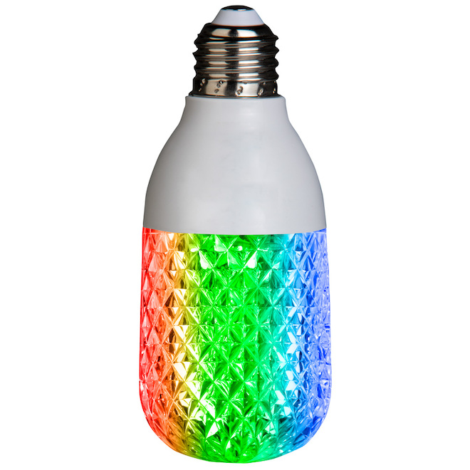 Mini-ampoules décoratives de remplacement M5 Holiday Living multicolores de  2,5 W, 5/pqt XLM501