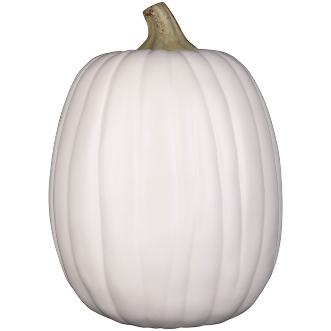 Holiday Living Plastic Fall Craft Pumpkin 13-in