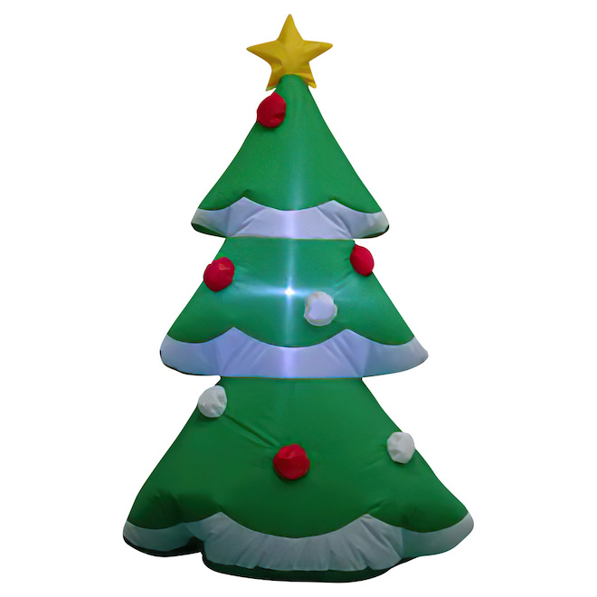 GEMMY Airblown Inflatable Lighted Christmas Tree 3.5ft 117912 Réno