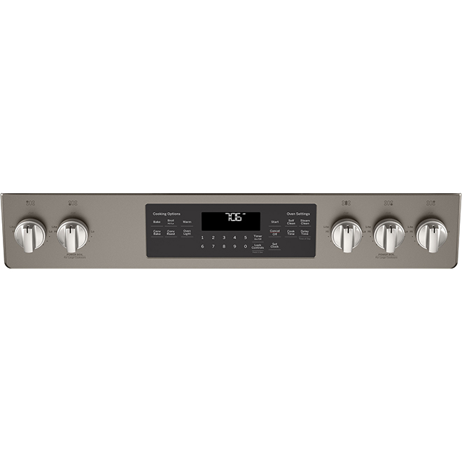 GE APPLIANCES Cuisinière à gaz avec technologie Chef Connect, 5,6 pi³