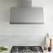 CAFE GE Café Stainless Steel Ducted Range Hood - 18-in H x 30-in W x 21 ...