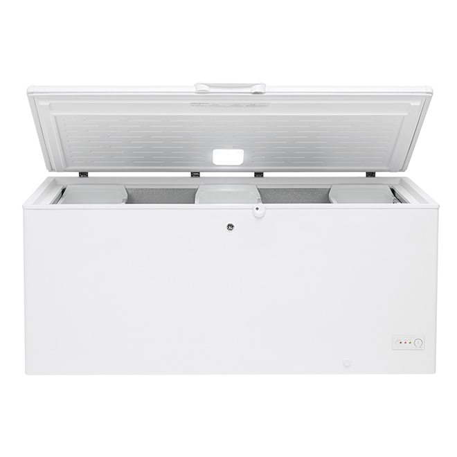 Ge Appliances Chest Freezer 21 7 Cu Ft Metal White Fcm22dlww