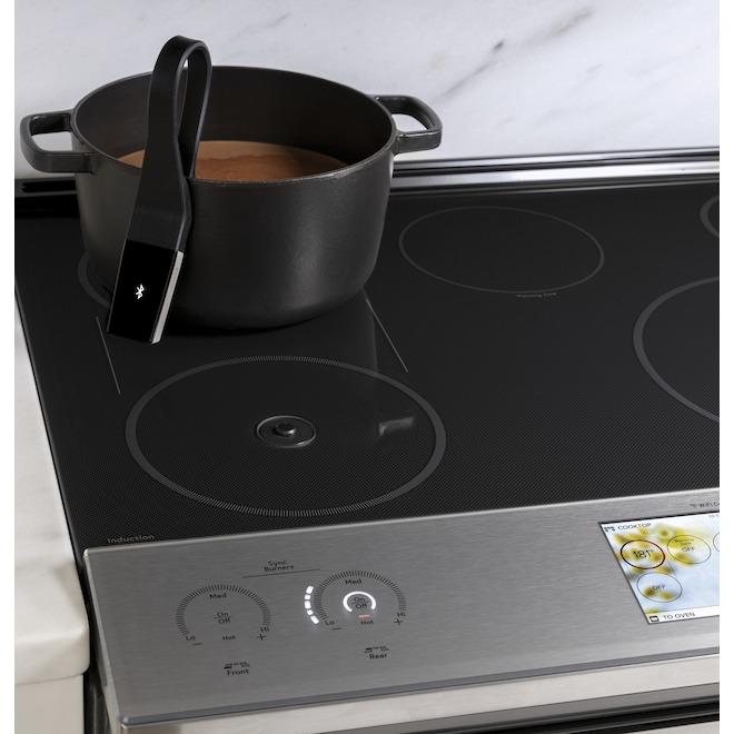 GE Smooth 4Element 30in Electric Stainless Steel Cooktop JP3030SJSS