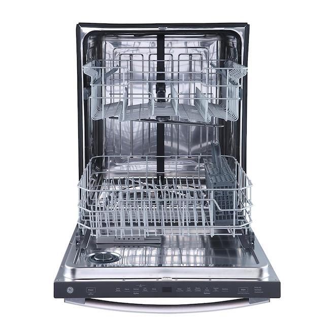 GE 24 In Slate Built In Top Control Dishwasher With Steam PreWash And   23085911c L 