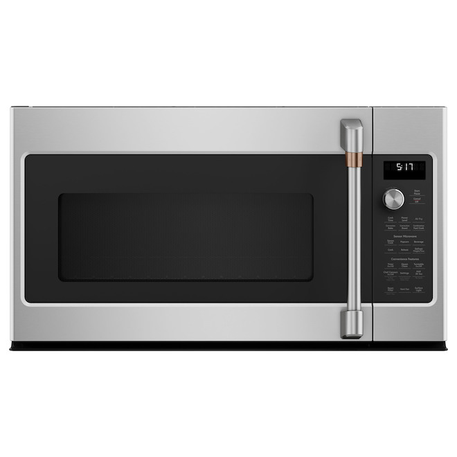 GE Café 1.7-cu ft Over-the-Range Convection Microwave Oven - Stainless Steel