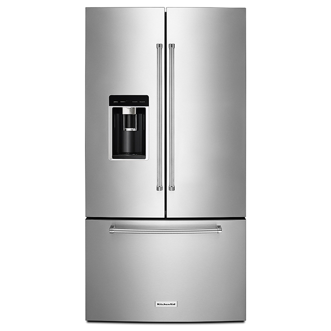 Réfrigérateur de 30 po d'une capacité de 21,8 pi3, doté d'une porte à deux  battants et d'un distributeur d'eau - LRFWS2200S
