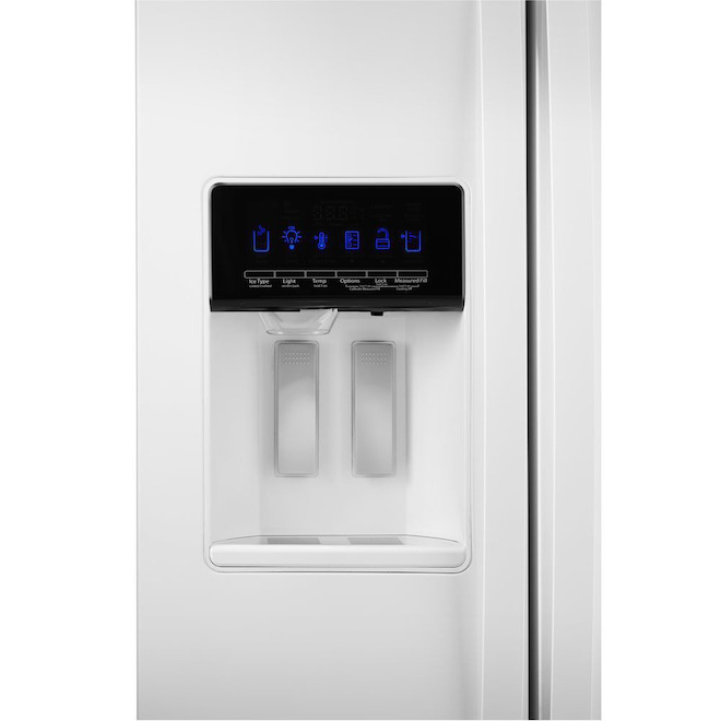 Whirlpool SidebySide Refrigerator with Water/Ice Dispenser 36in