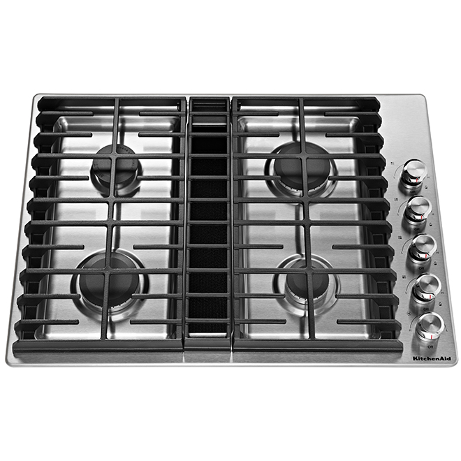 Kitchenaid R 4 Burner Gas Cooktop 30 17 000 Btu Ss