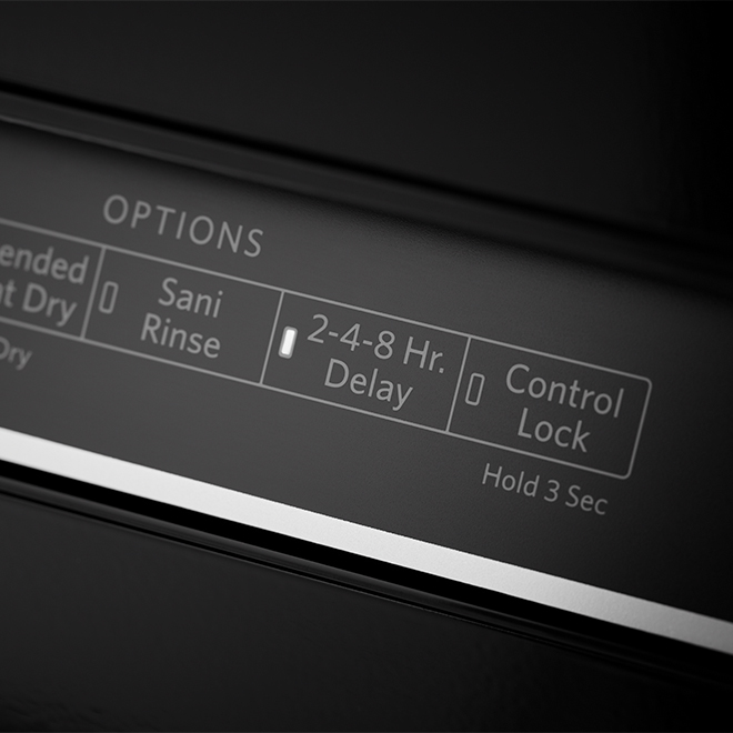 KITCHENAID Lavevaisselle encastré 24" ProWash(MC), 46 dBA, noir