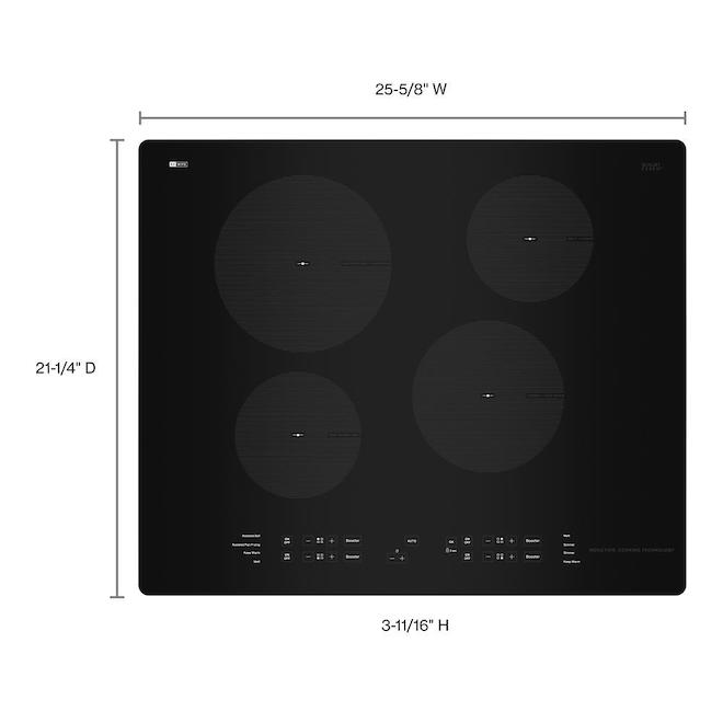 Whirlpool Induction Cooktop 24in Black UCIG245KBL RénoDépôt