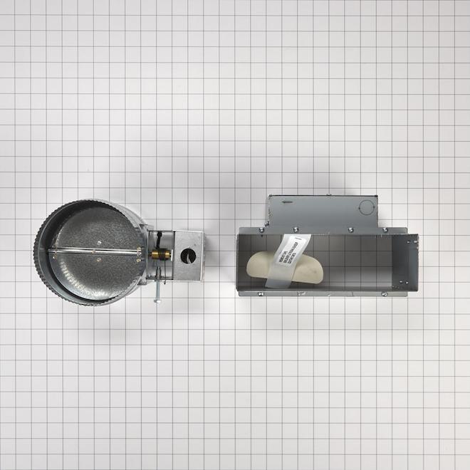 Whirlpool Range Hood Recirculation Kit Square Air Ducts 10in W10446914 RénoDépôt