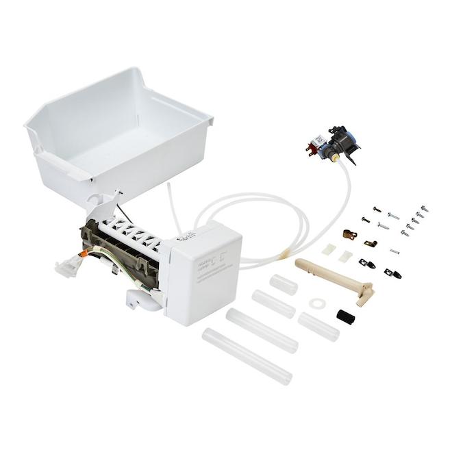 Whirlpool Top-Freezer Refrigerator Ice Maker Kit - 9-in - White Plastic