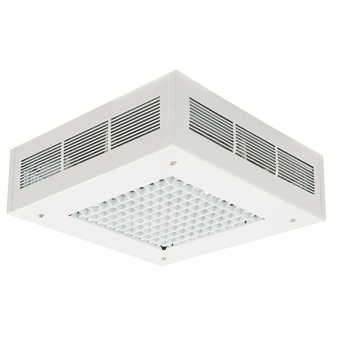 Ceiling-Mounted Garage Heater - 5000 W - 500 sq. ft. - White