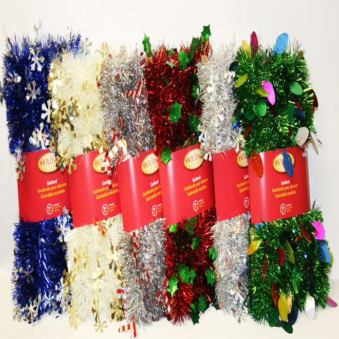 Garlands - 12' - Assorted Shapes and Colors