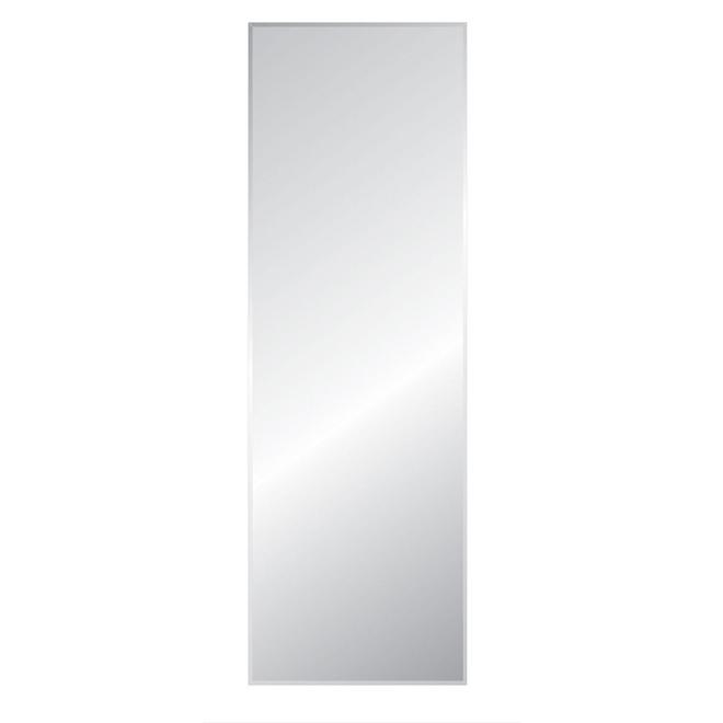 Frameless Beveled Edge Rectangle Wall Mirror 16 X 58 Réno Dépôt Frameless Beveled Edge Rectangle Wall Mirror 16