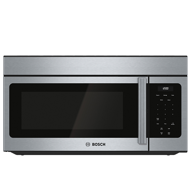 Bosch 300 Series Over-The-Range Microwave - 1.6-cu ft -Stainless Steel