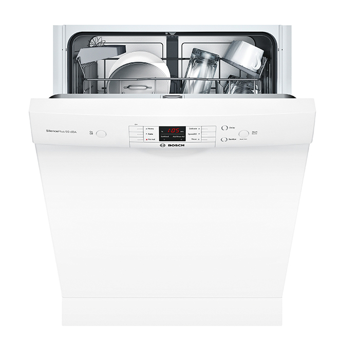 Lave-vaisselle encastrable 24 po 50 dB de Bosch (SHE3AEM5N