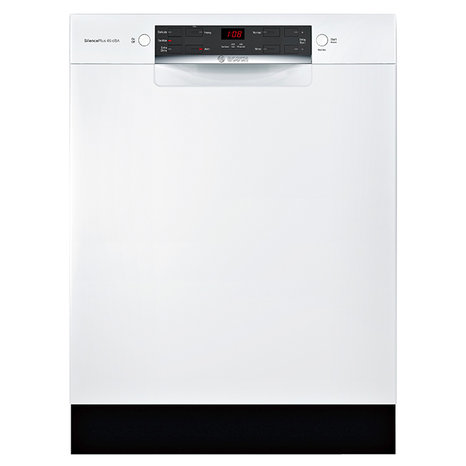 Built In Bosch Dishwasher 4 Cycles 24 White Shem53z32c